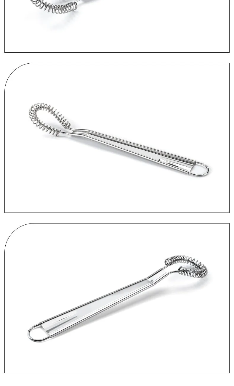 1 Piece 20cm Stainless Steel Magic Hand Held Spring