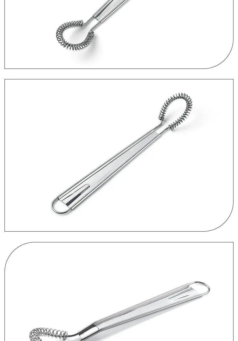 1 Piece 20cm Stainless Steel Magic Hand Held Spring