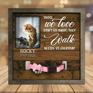 A Bengal Cat Picture Frames Memorial Pet one by my side forever in my heart Cat Lover Gift, Memorial Gifts