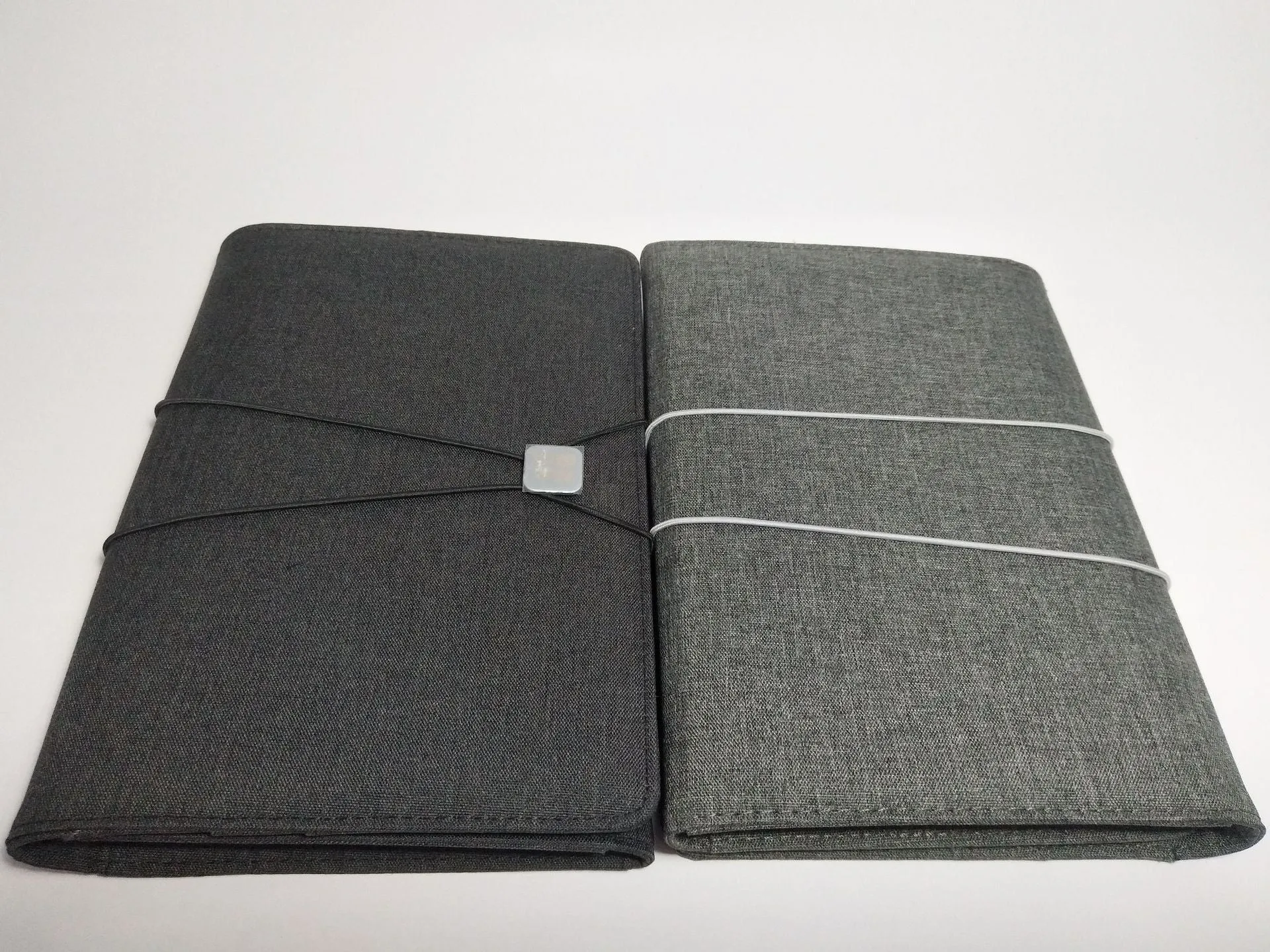 A5 cloth notebook custom logo