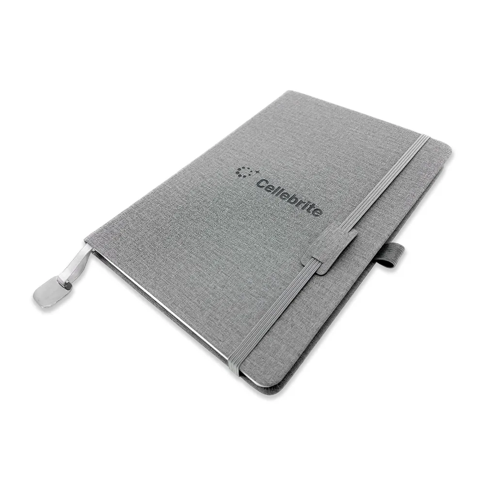 A5 Notebook with Rubber Strap