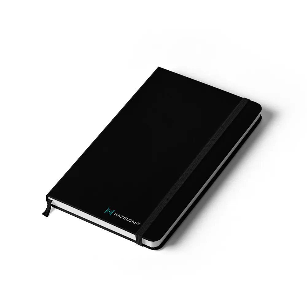 A5 Notebook with Rubber Strap