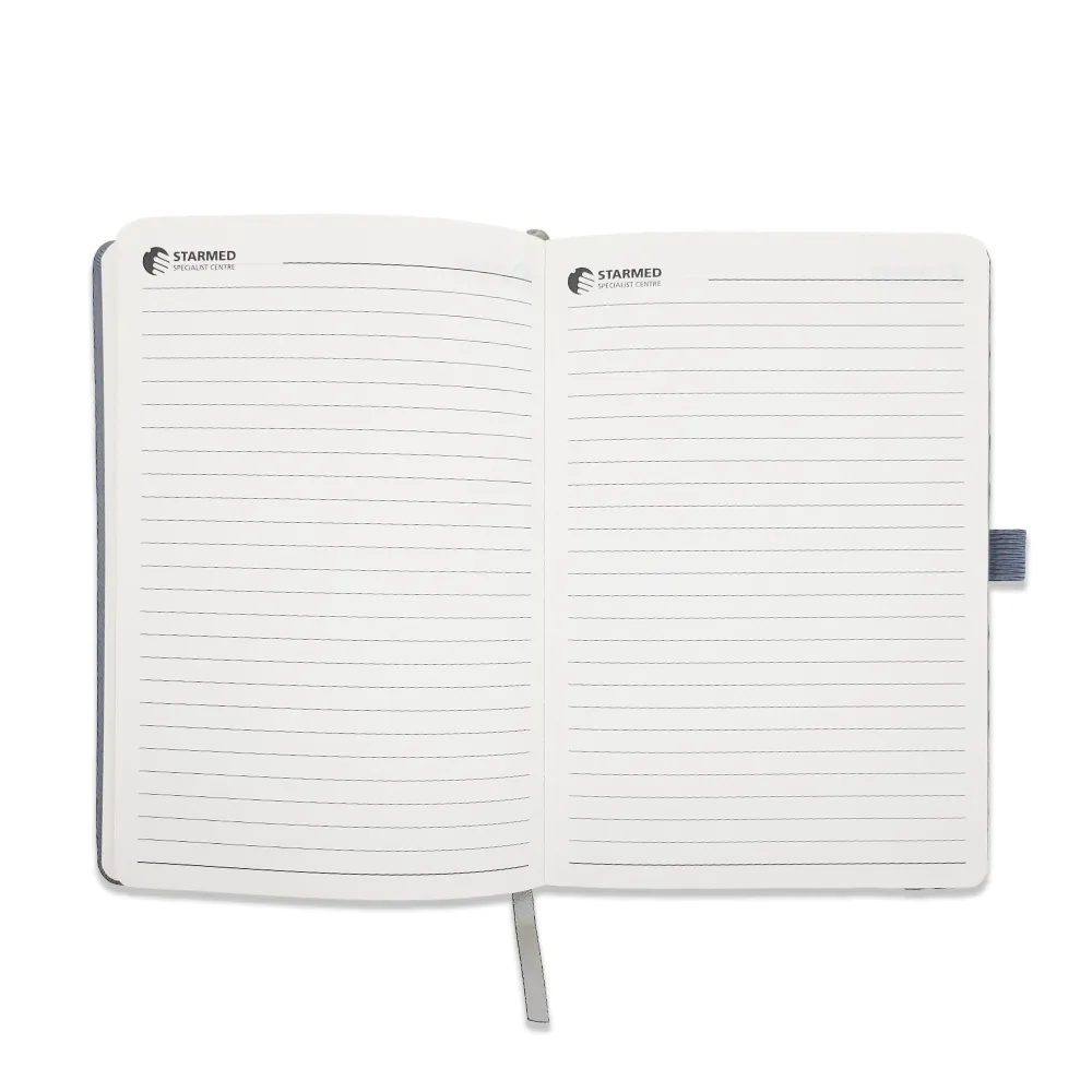 A5 Notebook with Rubber Strap