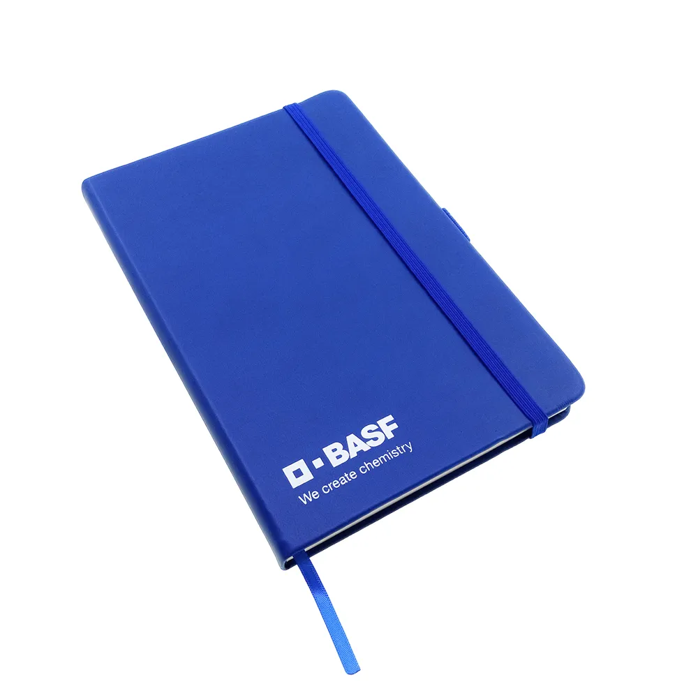 A5 Notebook with Rubber Strap