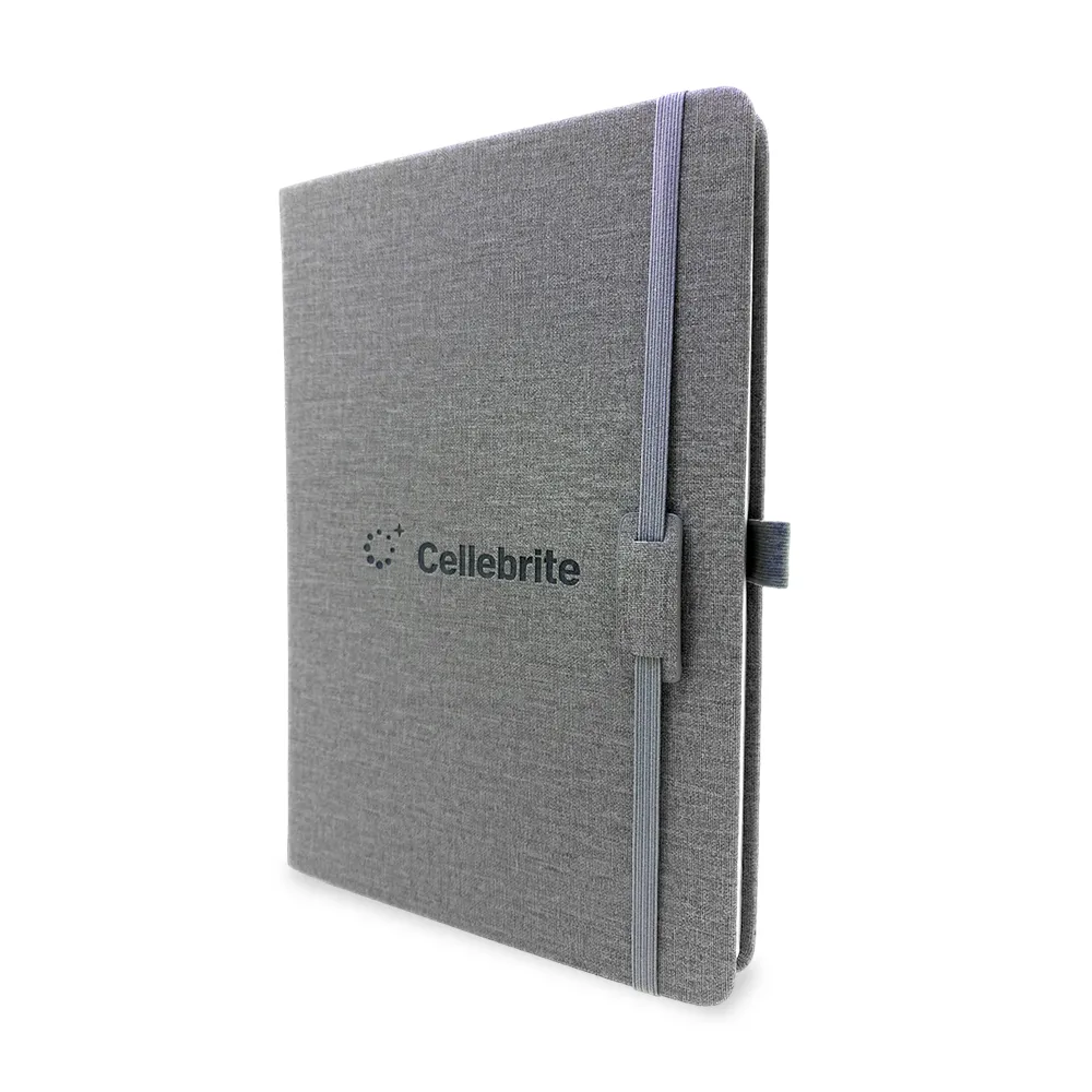 A5 Notebook with Rubber Strap