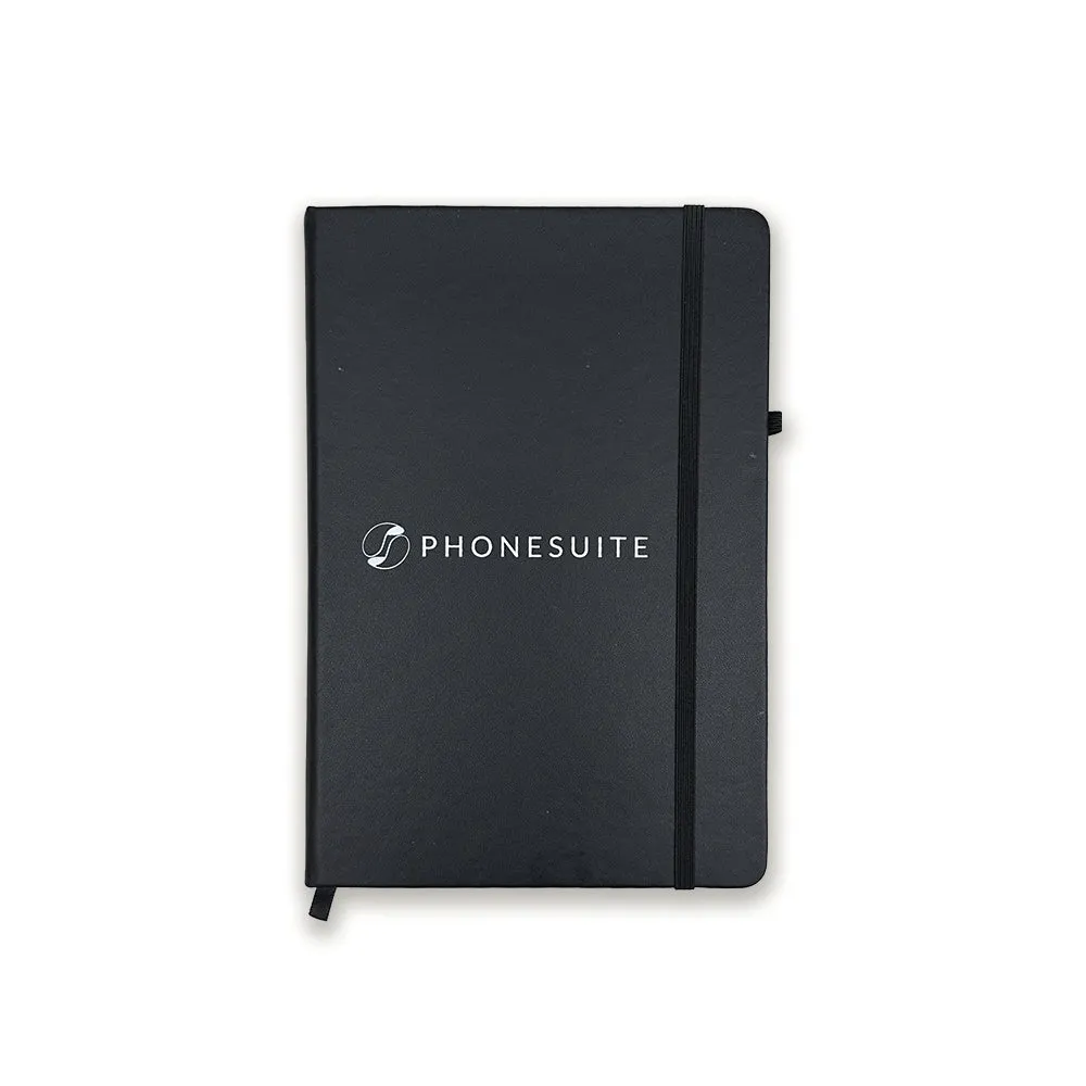 A5 Notebook with Rubber Strap