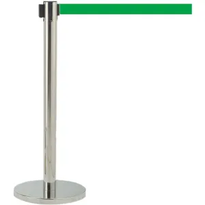 AARCO Products HC-10GR Crowd Control Stanchion