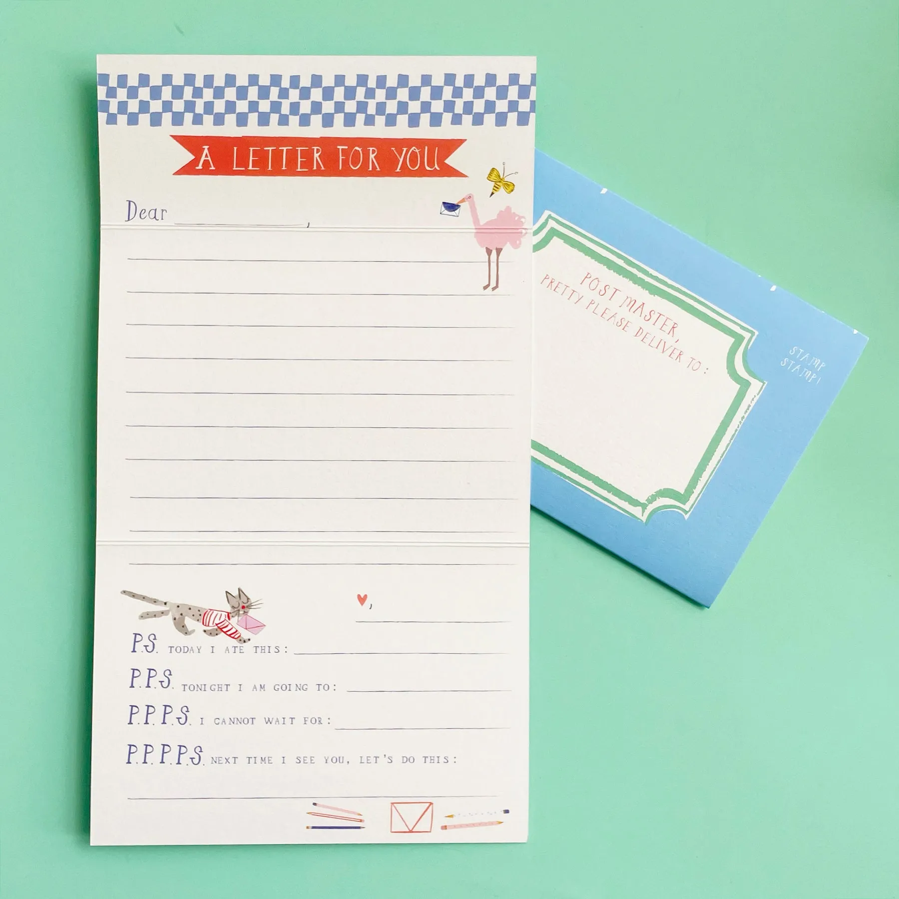 Animal Ménagerie Stationery Set