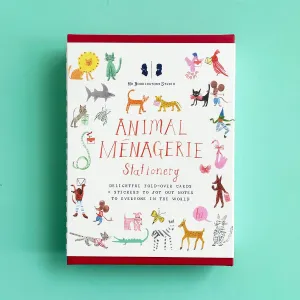 Animal Ménagerie Stationery Set