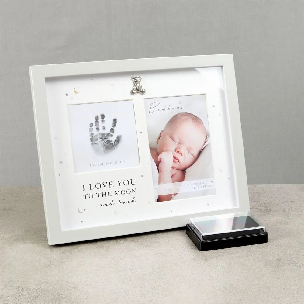 Bambino Hand Print Frame With Ink Pad