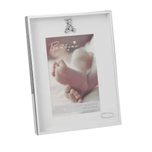 Bambino Thin Silver Plated Photo Frame