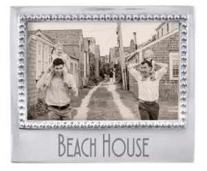 Beach House Beaded 4x6 Photo Frame