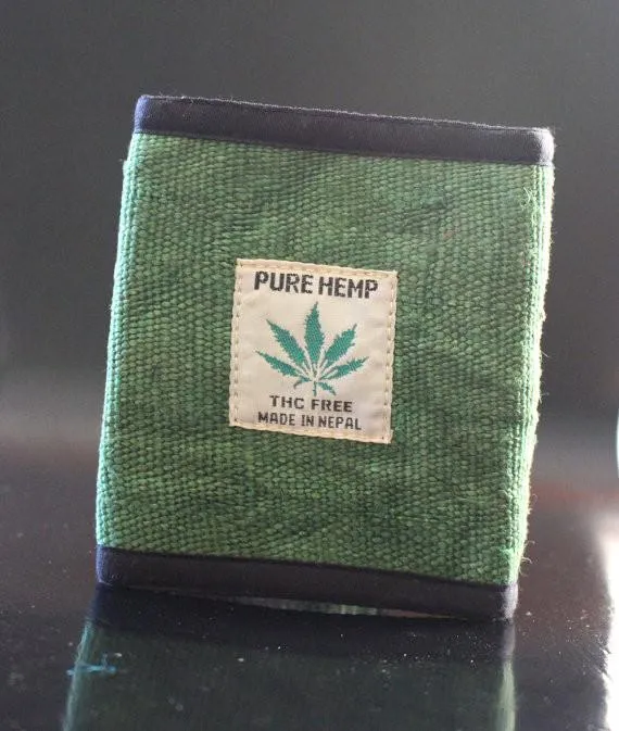 Bi Fold Hemp Wallets