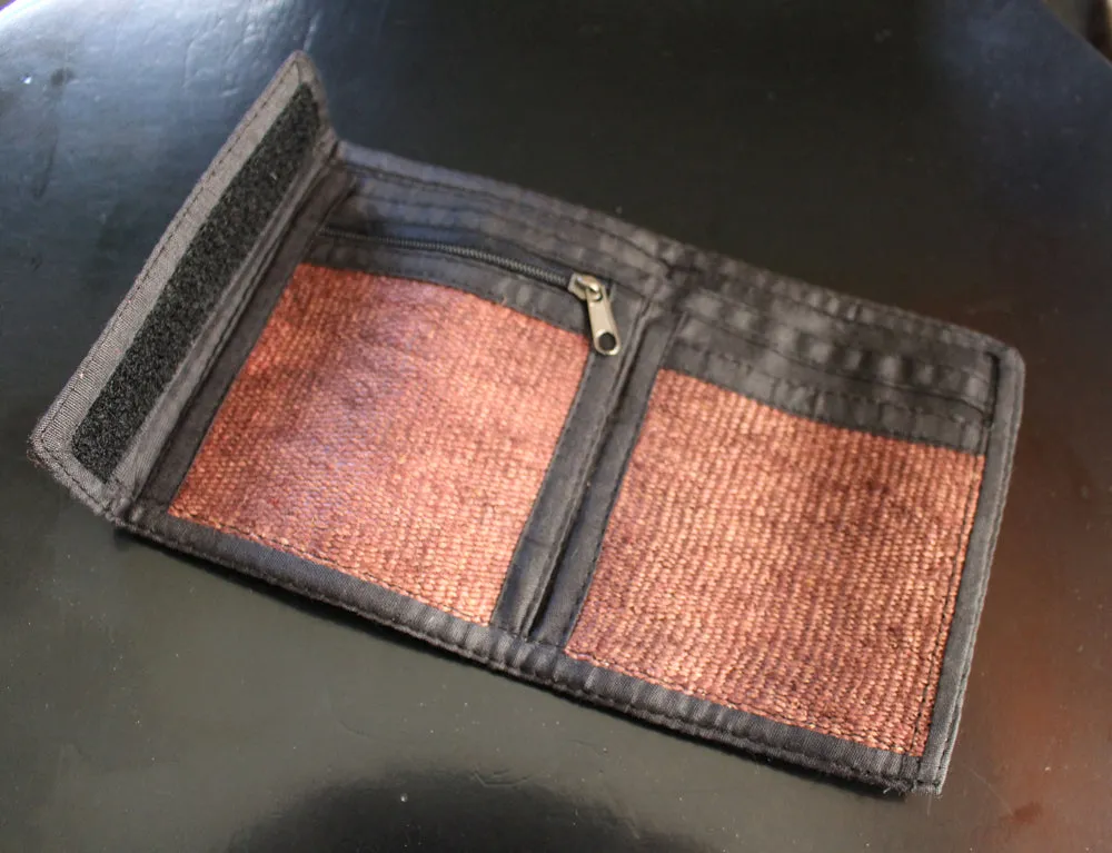 Bi Fold Hemp Wallets