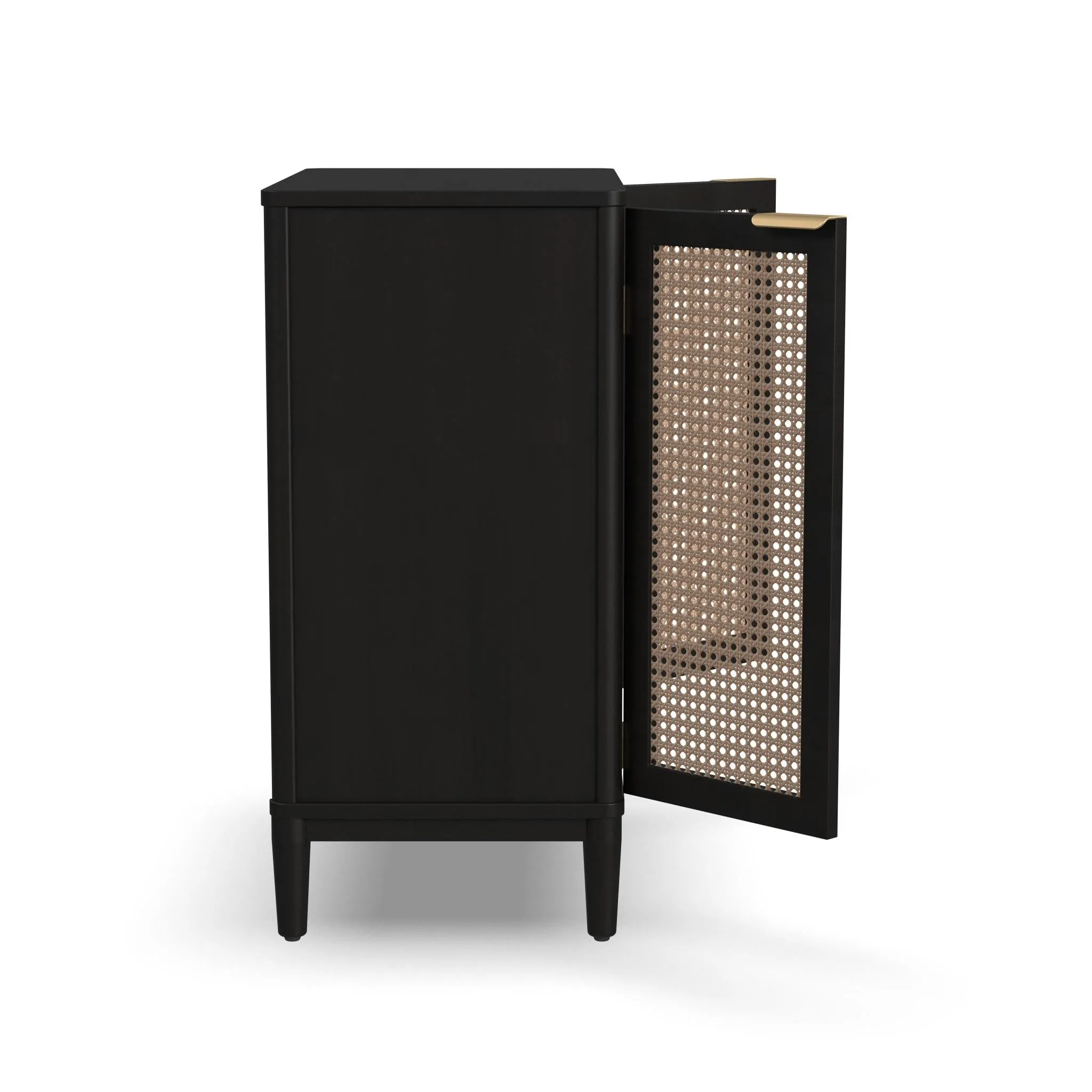 Brentwood Black Bar Cabinet