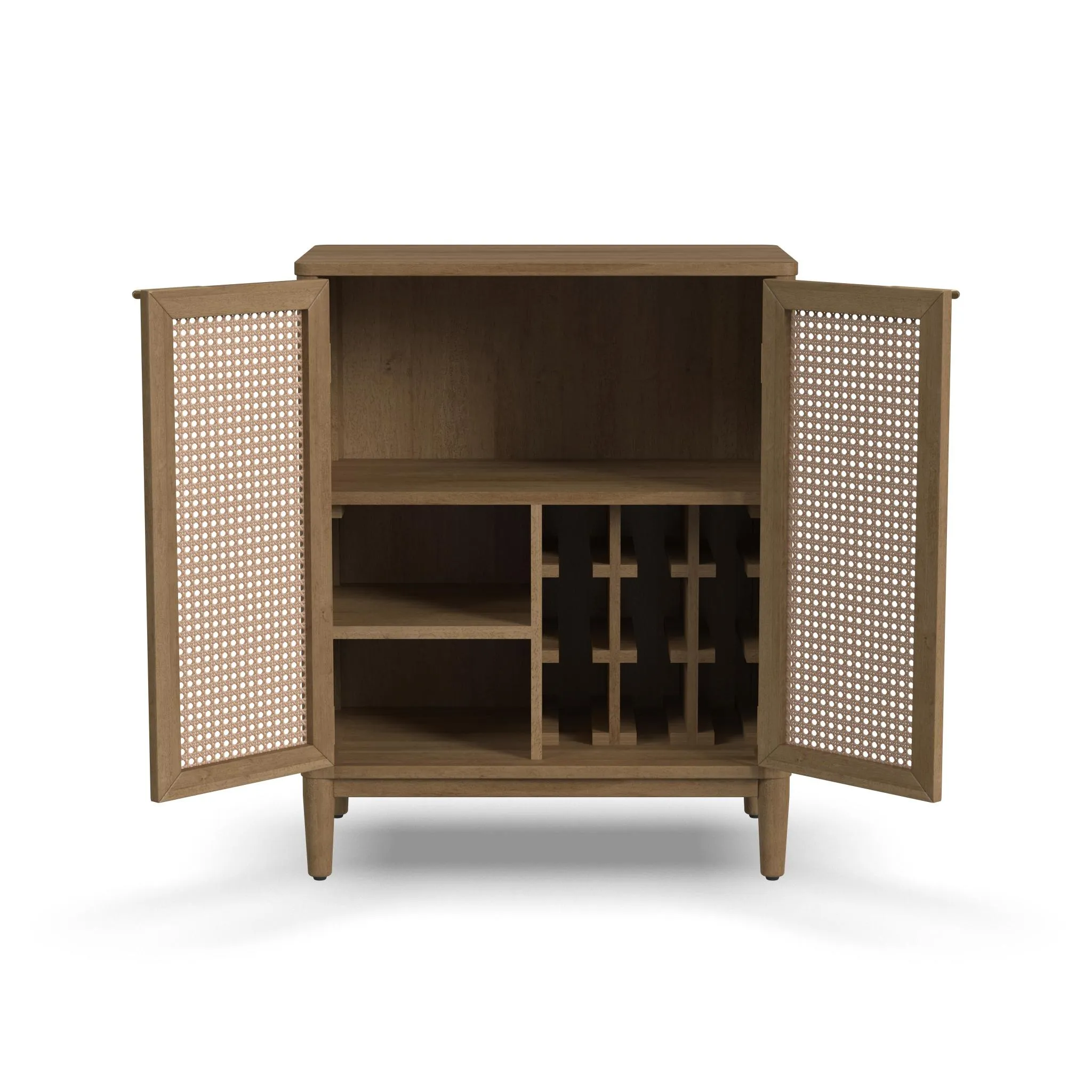 Brentwood Brown Bar Cabinet