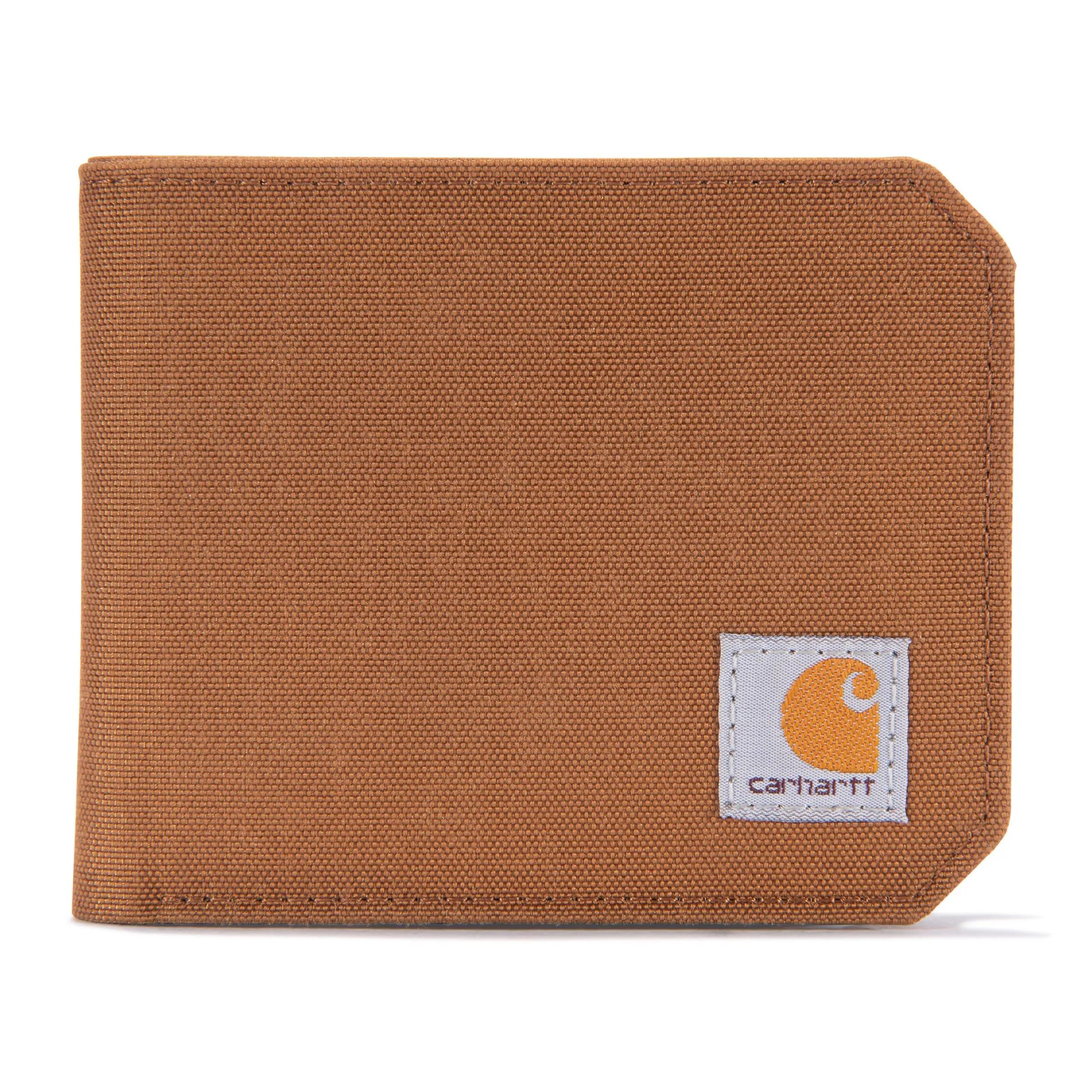 Carhartt B0000235 Men's Bifold and Passcase, Durable Billfold Wallets, Available in Leather and Canvas Styles