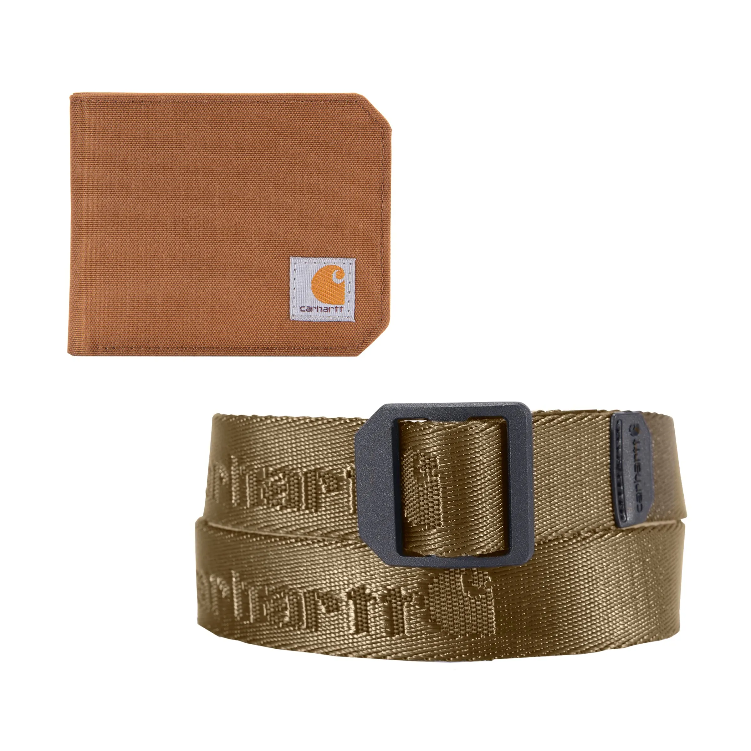 Carhartt B0000235 Men's Bifold and Passcase, Durable Billfold Wallets, Available in Leather and Canvas Styles