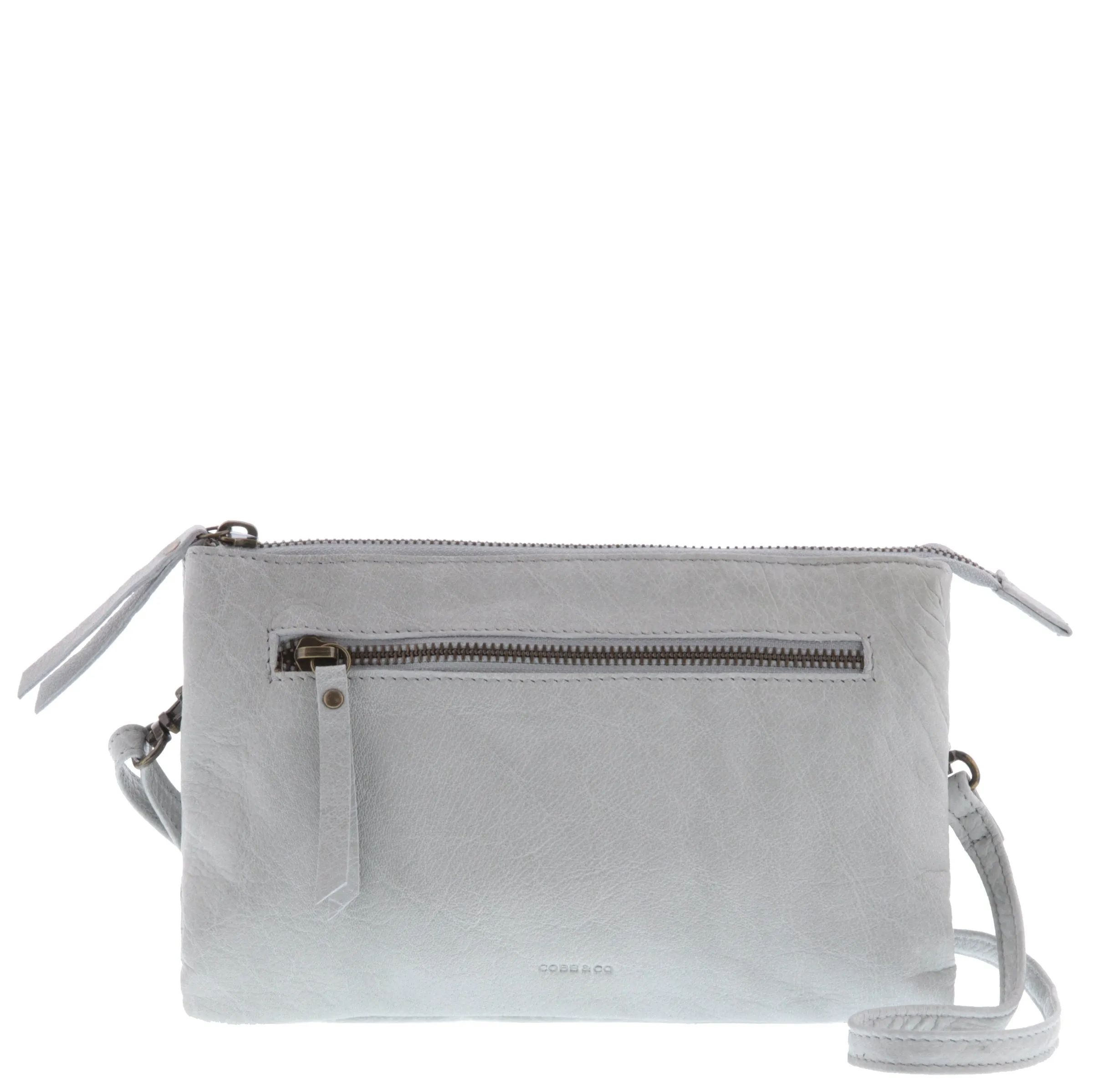 Cobb & Co - Hervey Leather Double Pouch Crossbody