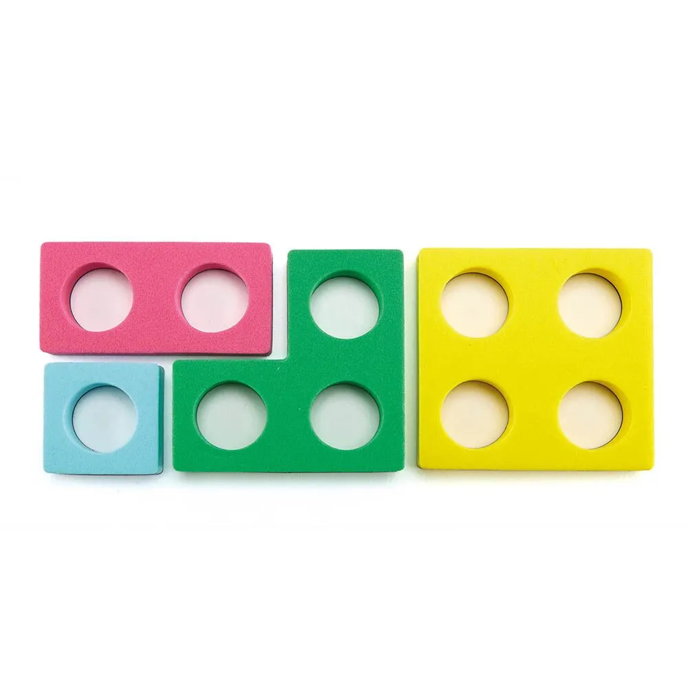 Coloured Magnetic Number Frames 80pcs