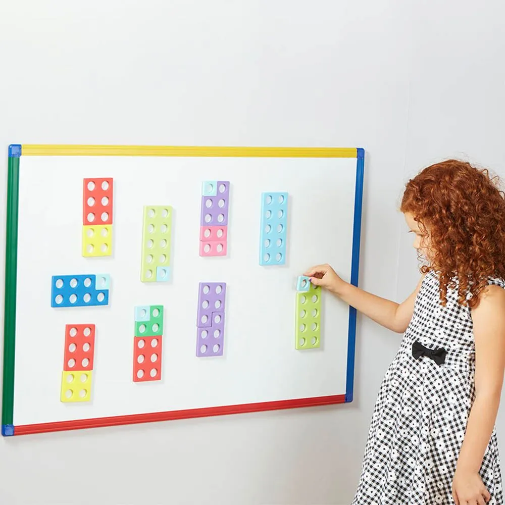 Coloured Magnetic Number Frames 80pcs