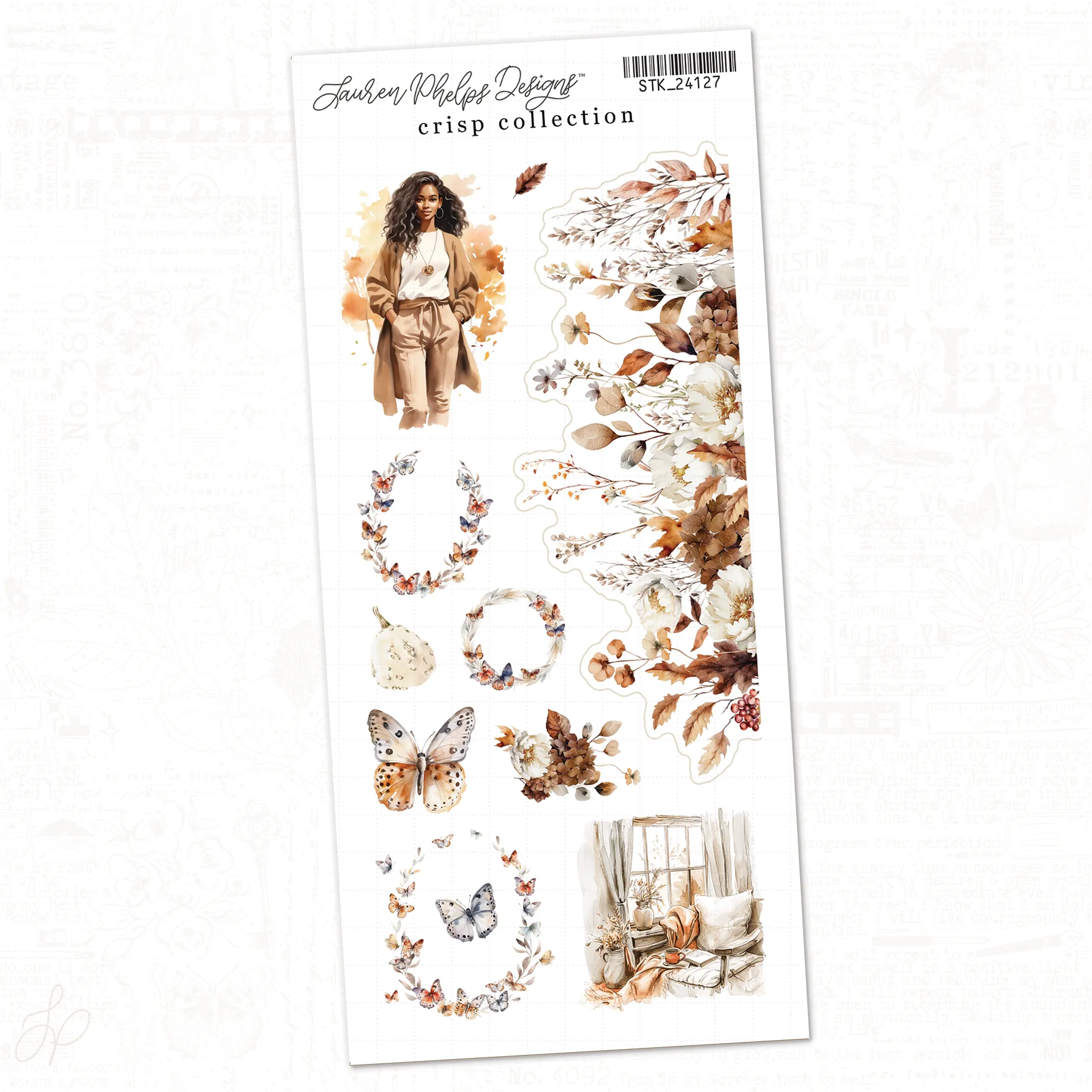 Crisp Sticker Bundle | 6 sheets