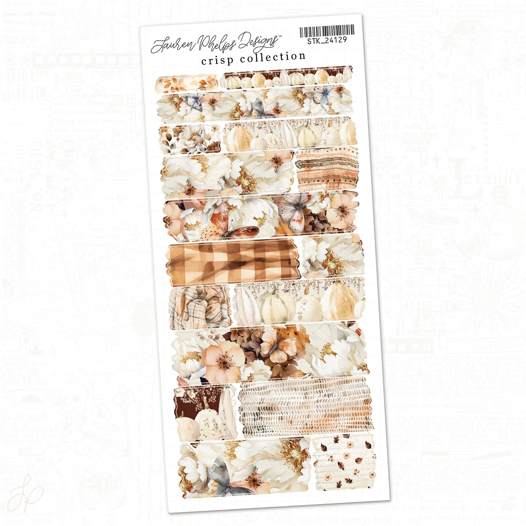 Crisp Sticker Bundle | 6 sheets