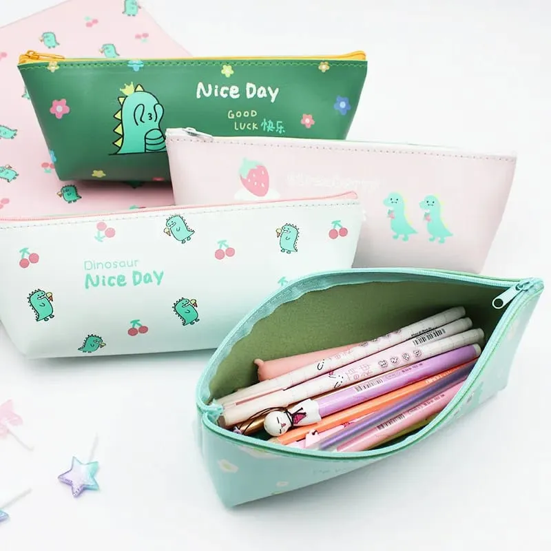 Dinosaur Stationery Pouches