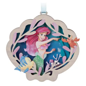 Disney The Little Mermaid, Ariel and Friends Papercraft — Hallmark Keepsake Christmas Ornament