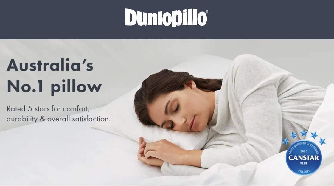 Dunlopillo Therapillo Premium Memory Foam Medium Profile Pillow