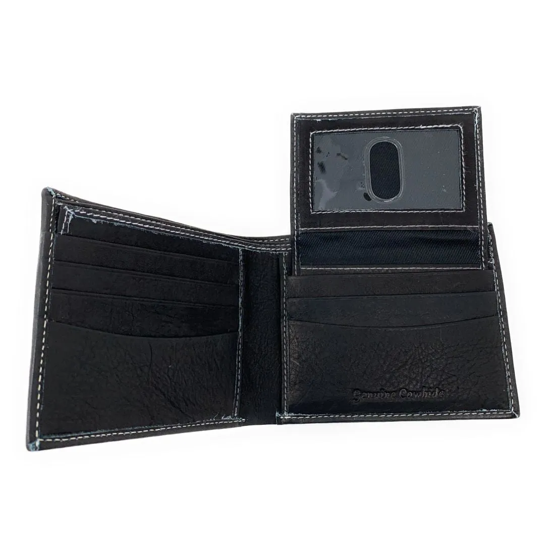 Empire Cove Stylish Genuine Leather Bifold Wallets Mens Womens