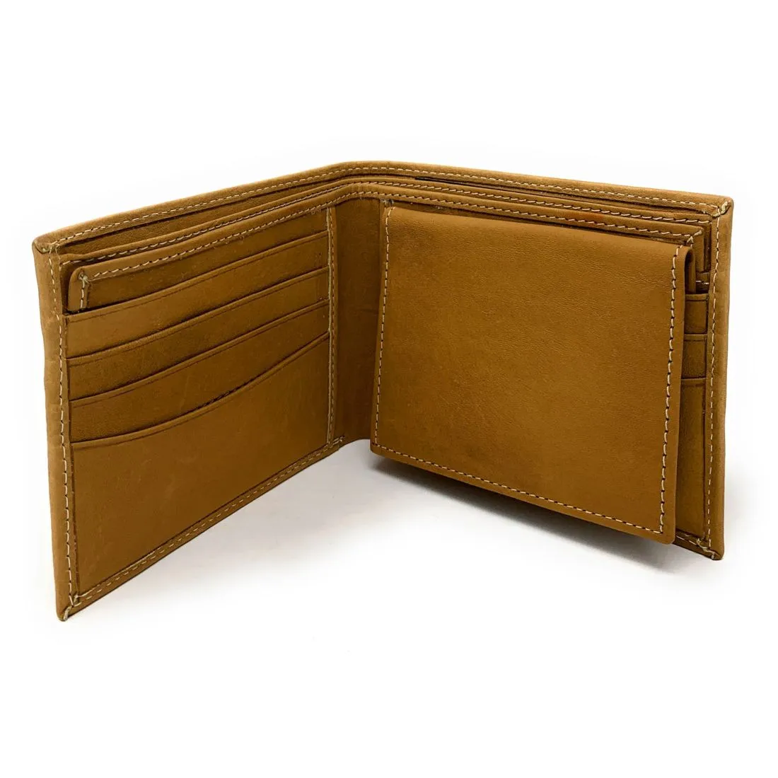 Empire Cove Stylish Genuine Leather Bifold Wallets Mens Womens