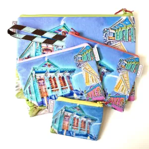 Fabric Zipper Bag: Shotgun House