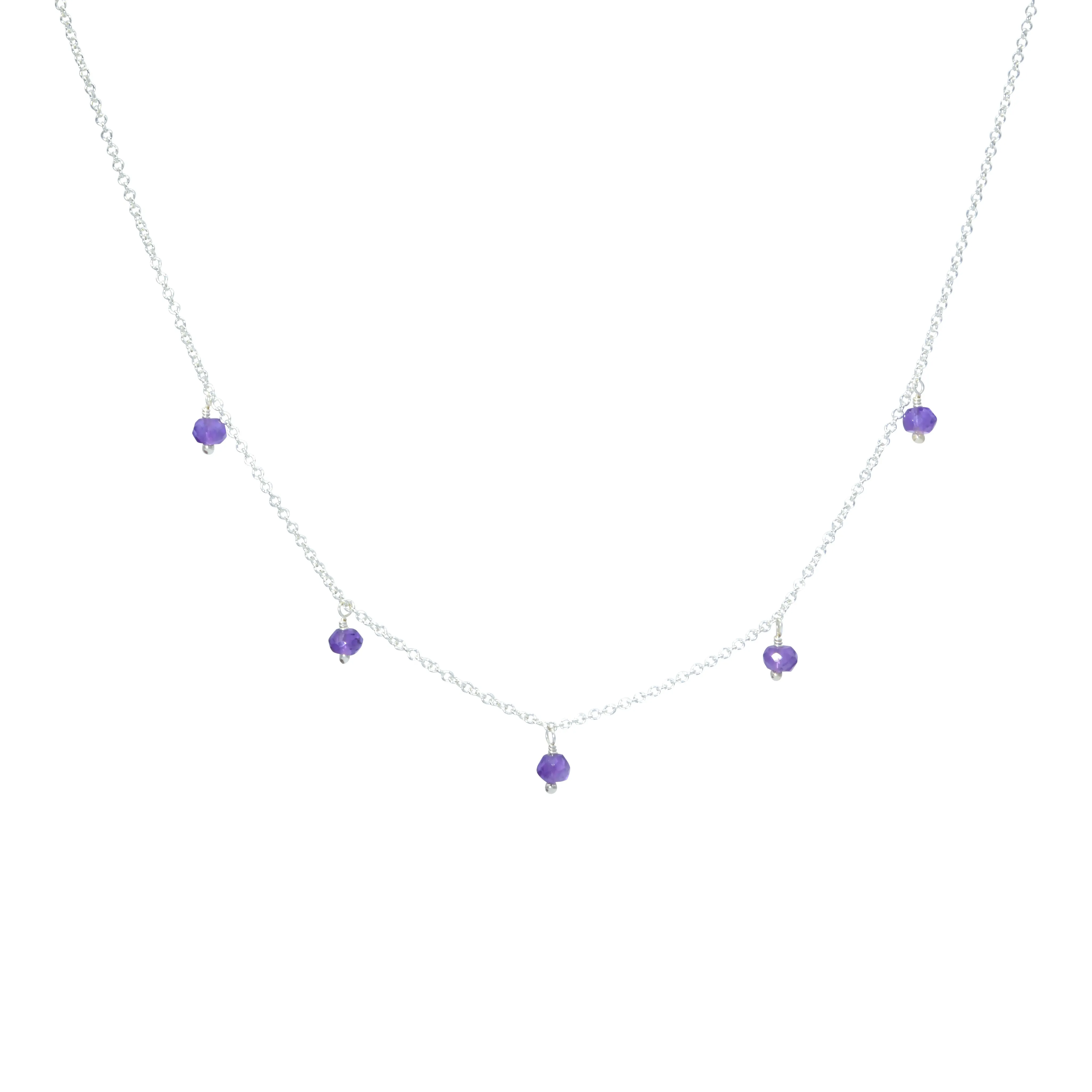 February Birthstone Necklaces