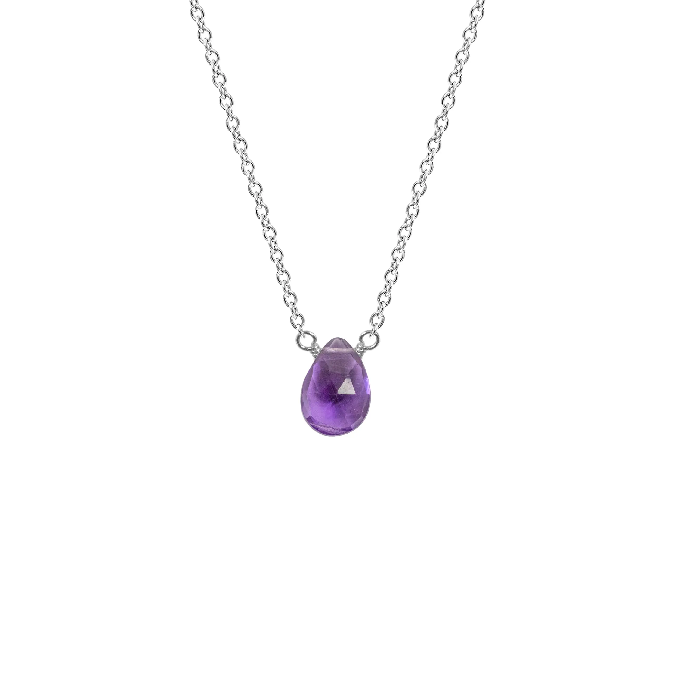 February Birthstone Necklaces