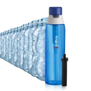 Filtro Water Bottle With Activated Carbon Filter, 1000ml