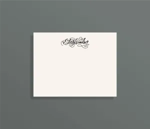 Flourish Custom Letterpress Stationery