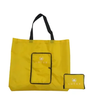 Free Out and About Foldable Bag Yellow and Green