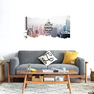 GADGETS WRAP Printed Wall Decal Sticker Scratched Paper Style Wall Decal (90cm x 50cm) - Motivational 3