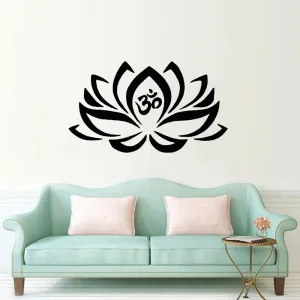 GADGETS WRAP Vinyl Decal Sticker Lotus Flower (Item Finish Size : 98cm x 56cm)