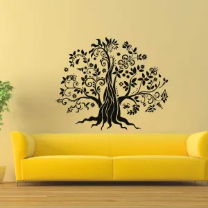 GADGETS WRAP Vinyl Decal Sticker Newest Design Wall Sticker Tree (Item Finish Size : 56cm x 68cm)