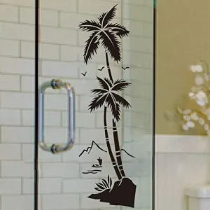 GADGETS WRAP Wall Decal Vinyl Sticker Wall Decoration - Beach Coconut Trees