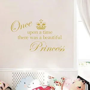 GADGETS WRAP Wall Decal Vinyl Sticker Wall Decoration - Crown Princess