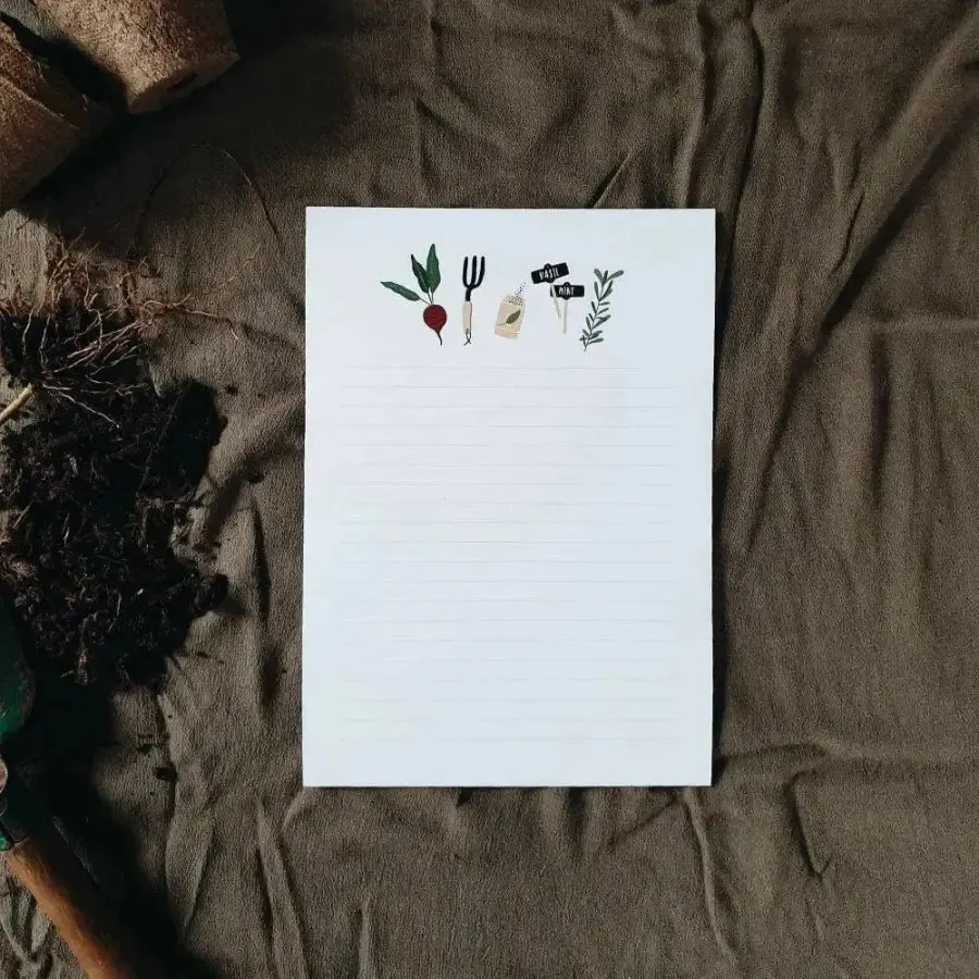 Gardening Letter Writing Set