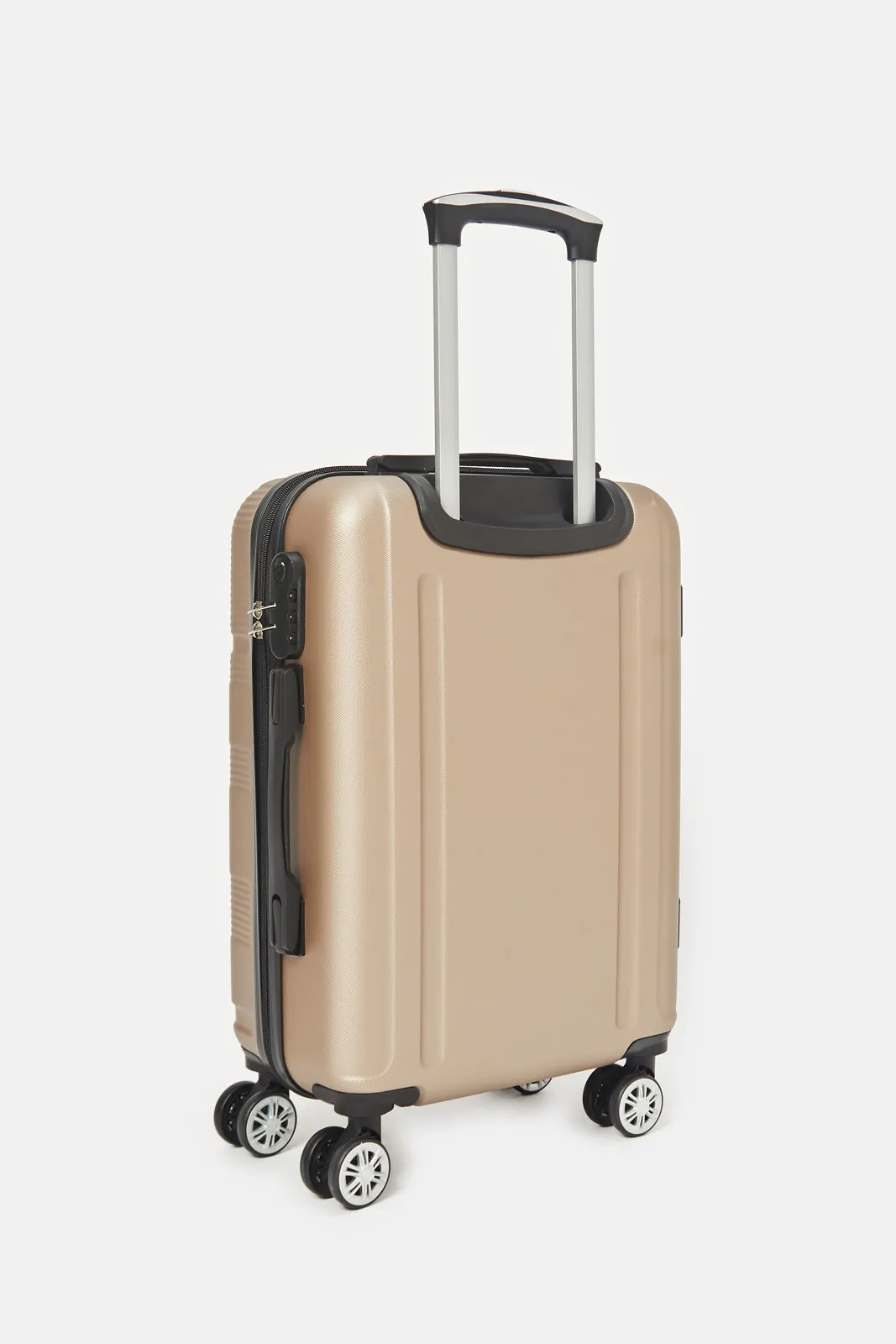 Gold Abs Trolley Luggage (20Inch)