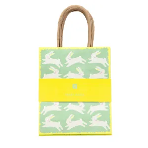 Green Bunny Treat Bag - 8 Pack