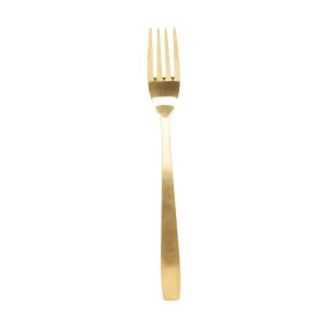 House Doctor Fork Elegant Titanium Gold Plated Stainless Steel