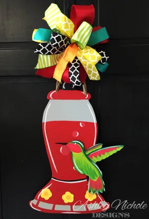 Hummingbird Door Hanger