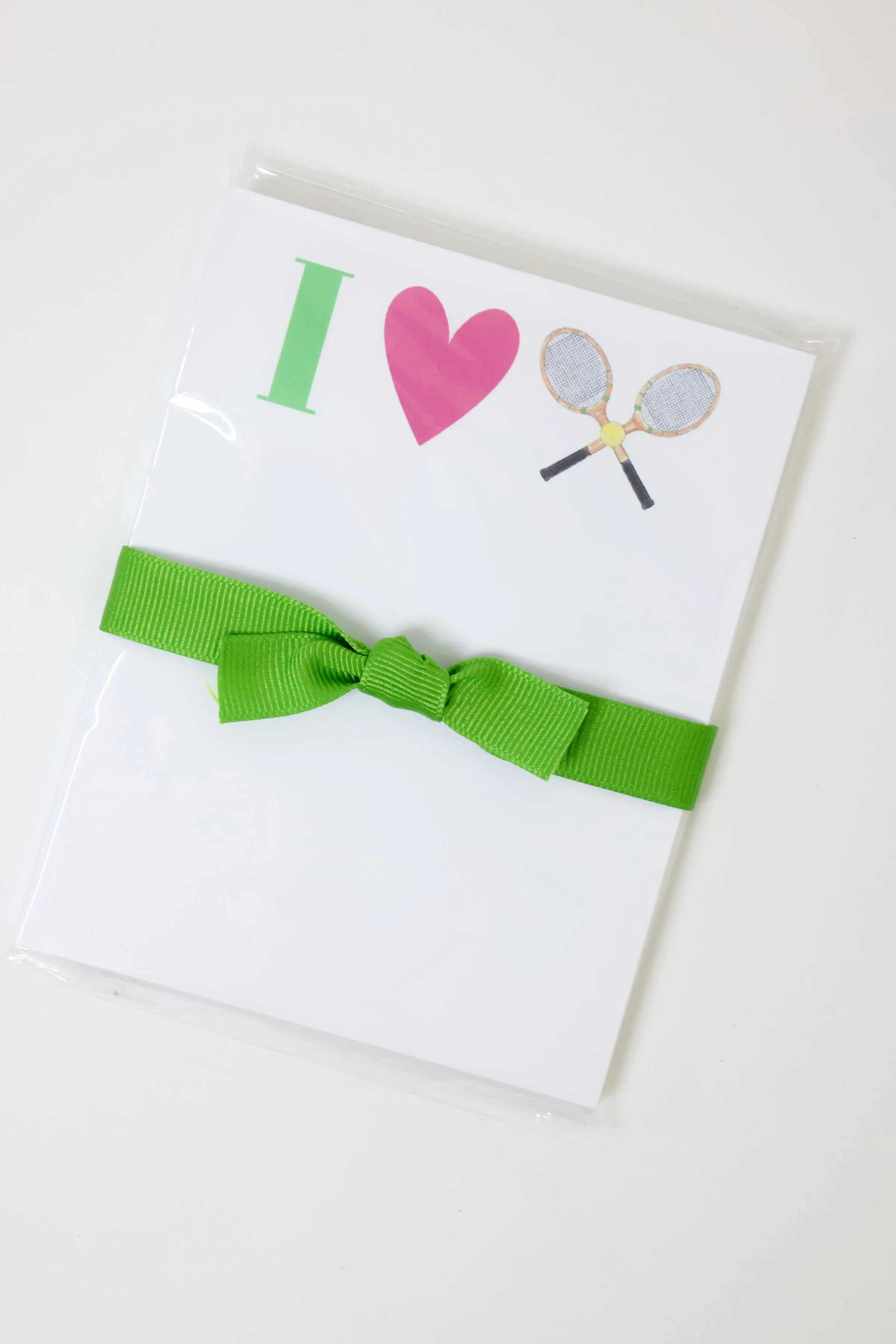 I Love Tennis Mini Notepad