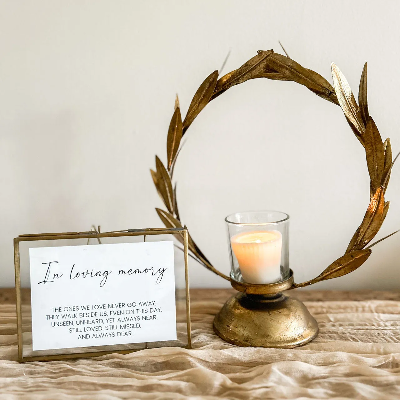 In Loving Memory - A6 Wedding Print